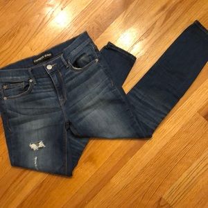 Express Jeans Cropped Legging Size: 8